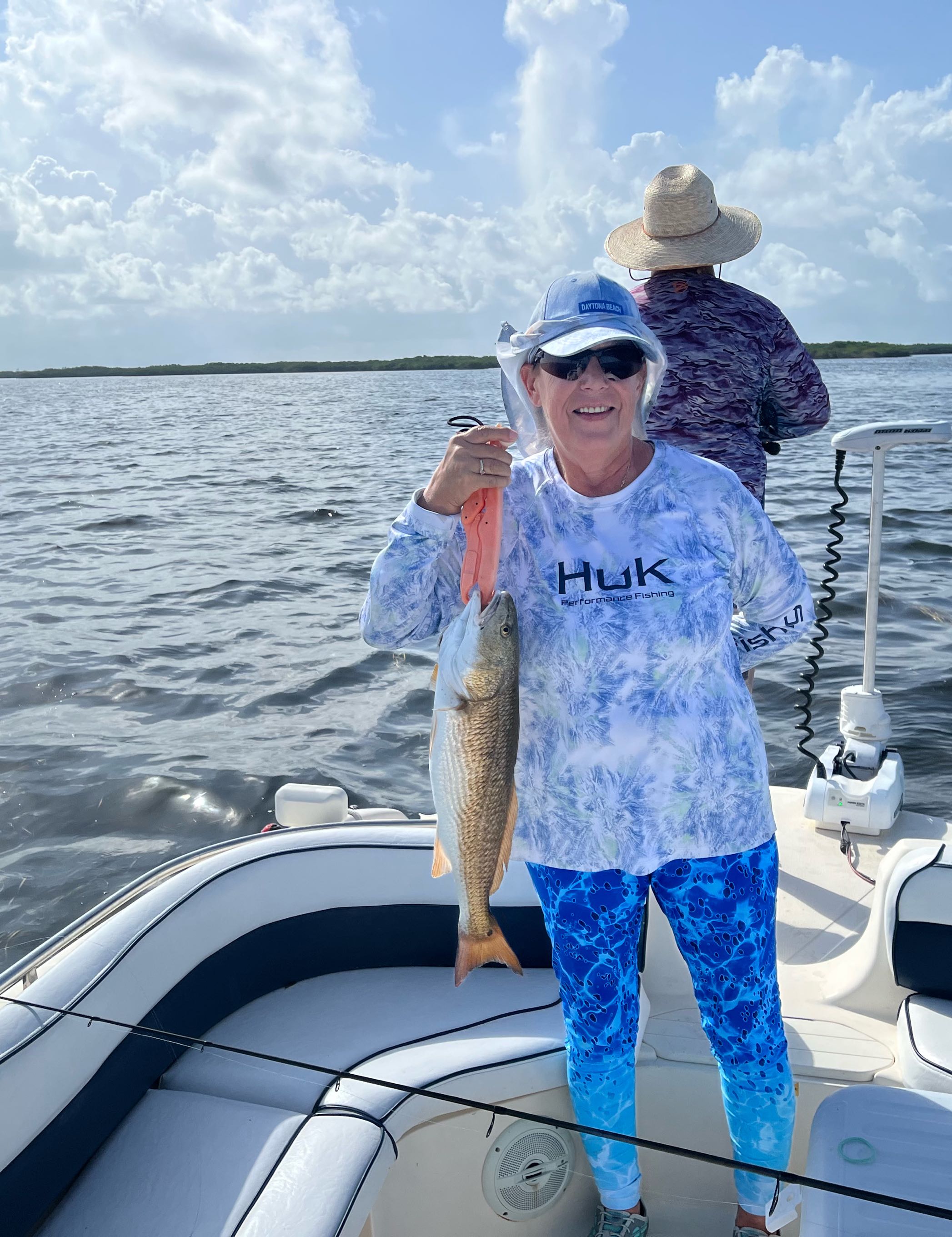 Redfish caught while fishing