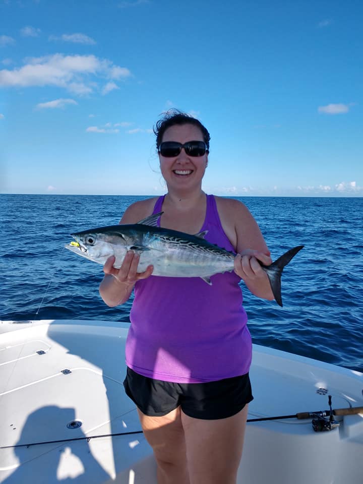 Angler fishing in North Carolina