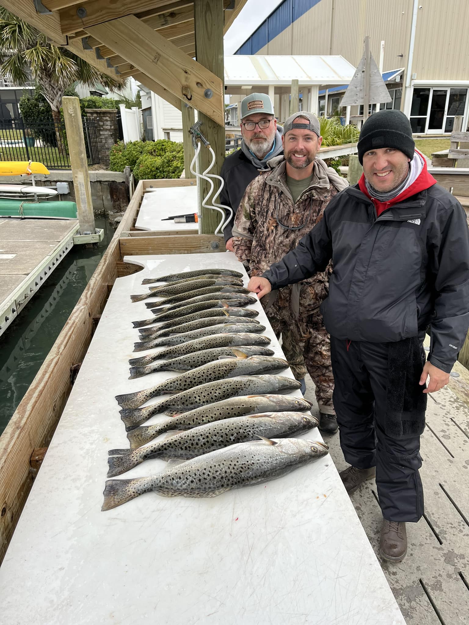 Spotted Weakfish, 29-inch fish caught in NC