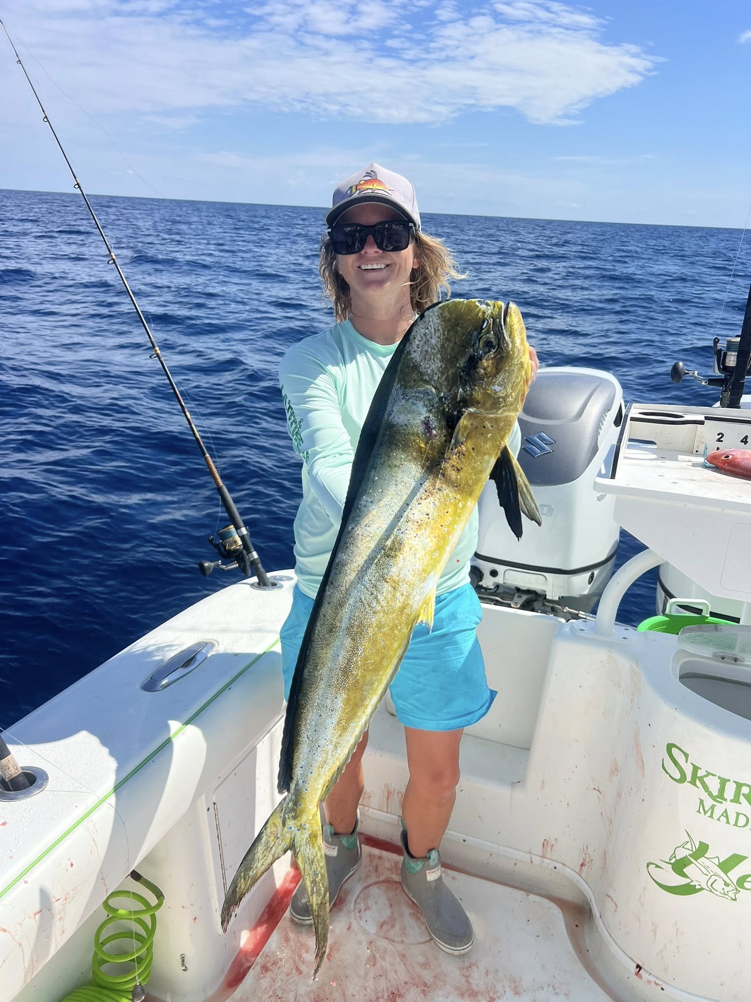 Offshore fishing charter boat in Treasure Island FL waters targeting grouper and snapper