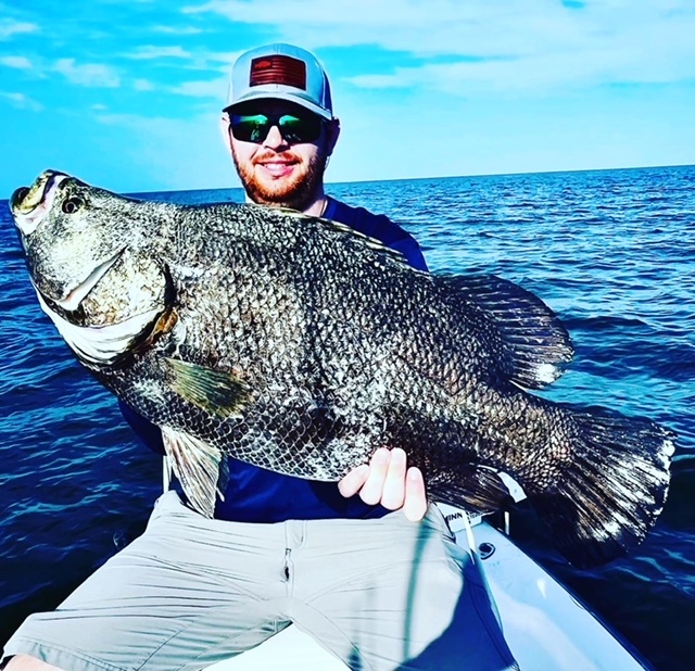 Pensacola Bay inshore fishing trip targeting redfish, speckled trout, and flounder with gear