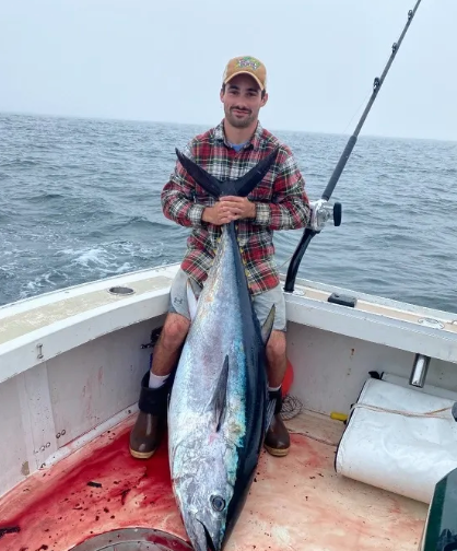 Lone angler enjoying a fishing trip in Sandwich