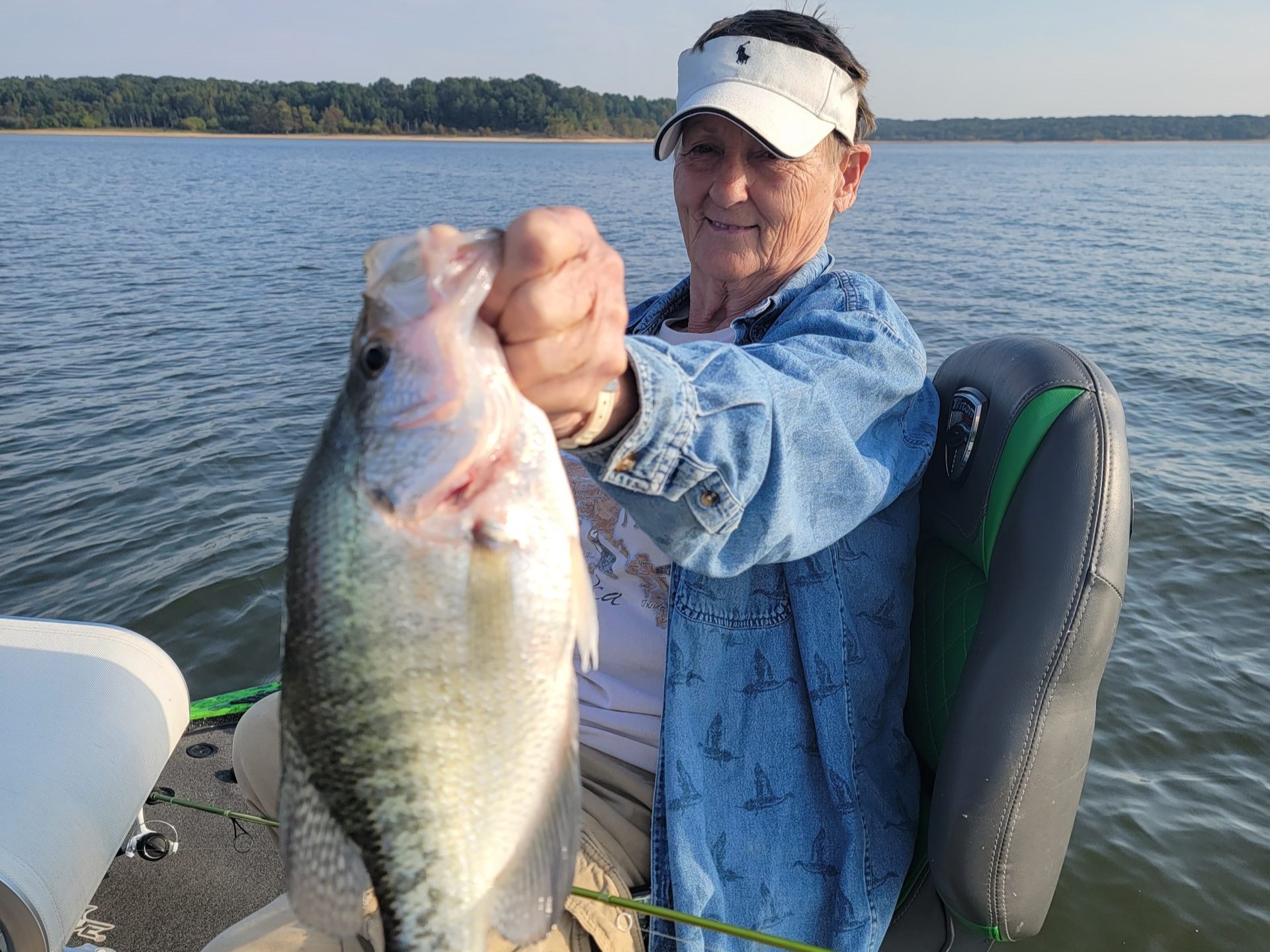 White crappie fish caught in MS