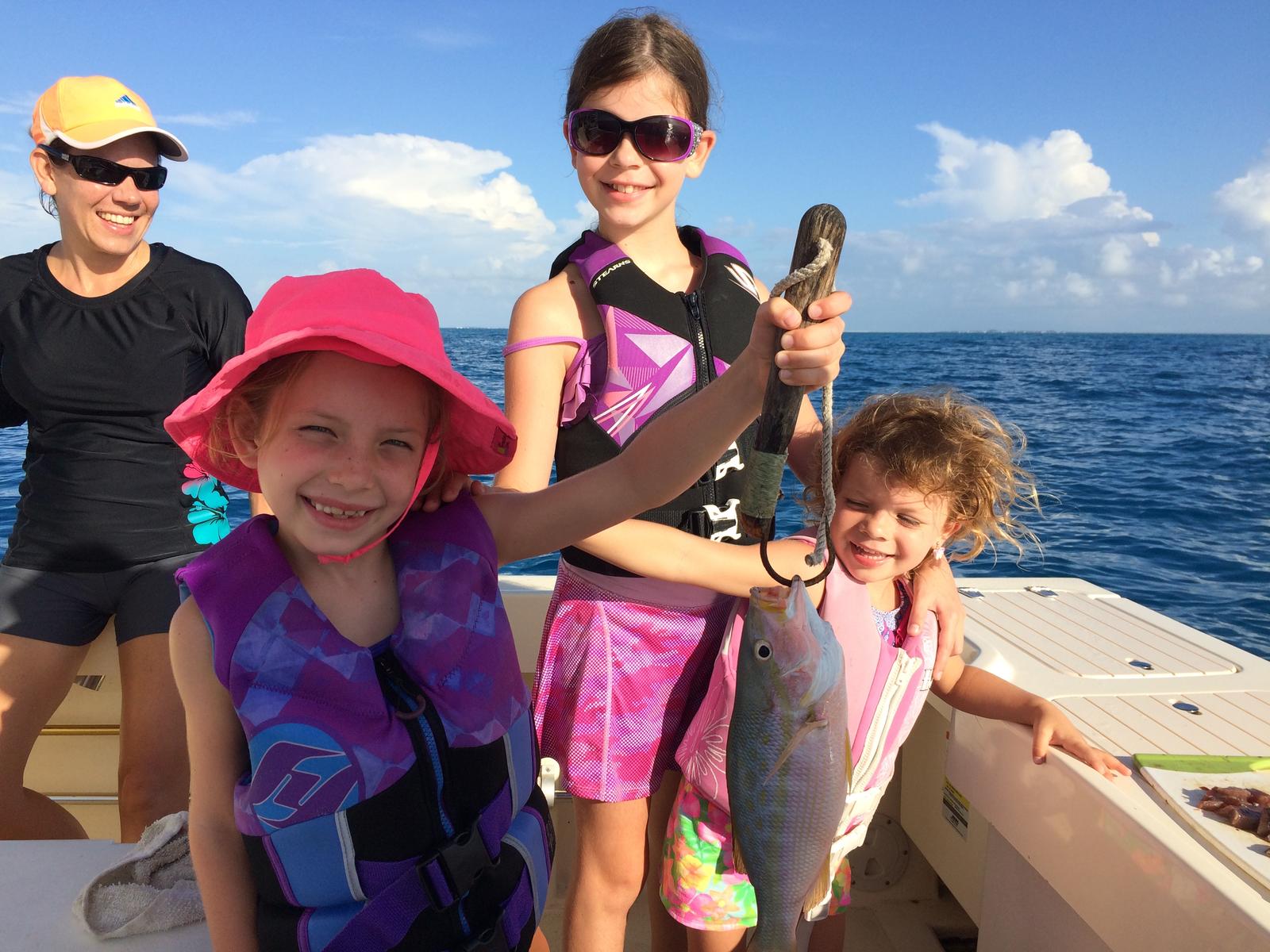 4 people fishing in FL