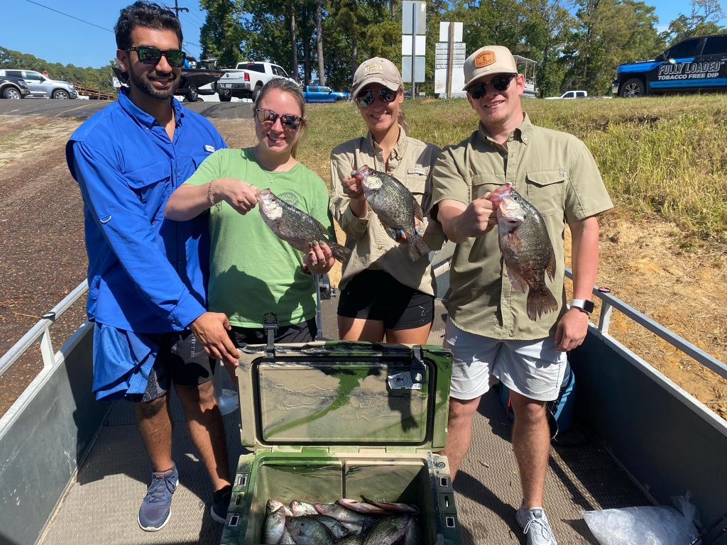 Two fishermen catching the best great fish in LA