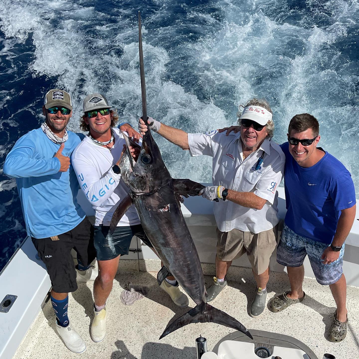4 people fishing in FL