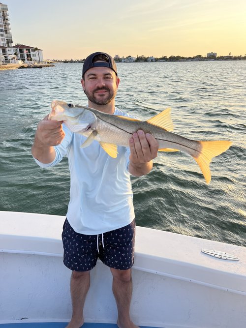 A person fishing in Florida
