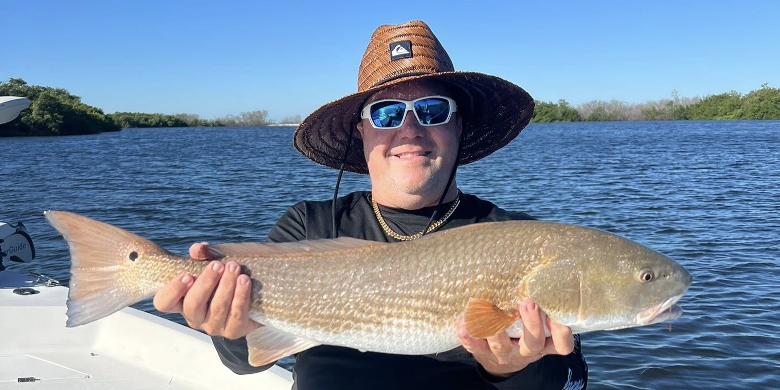 Tarpon Springs inshore fishing charter boat targeting Redfish, Snook, and Seatrout in Florida waters