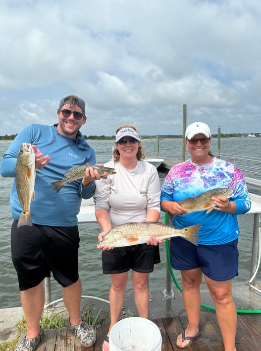 4 fish caught in NC while fishing