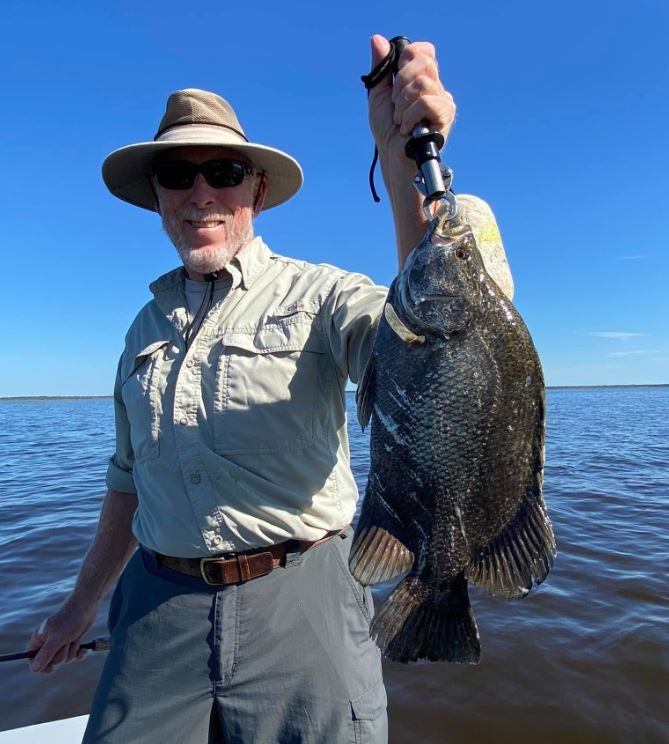 Angler at Horseshoe Beach