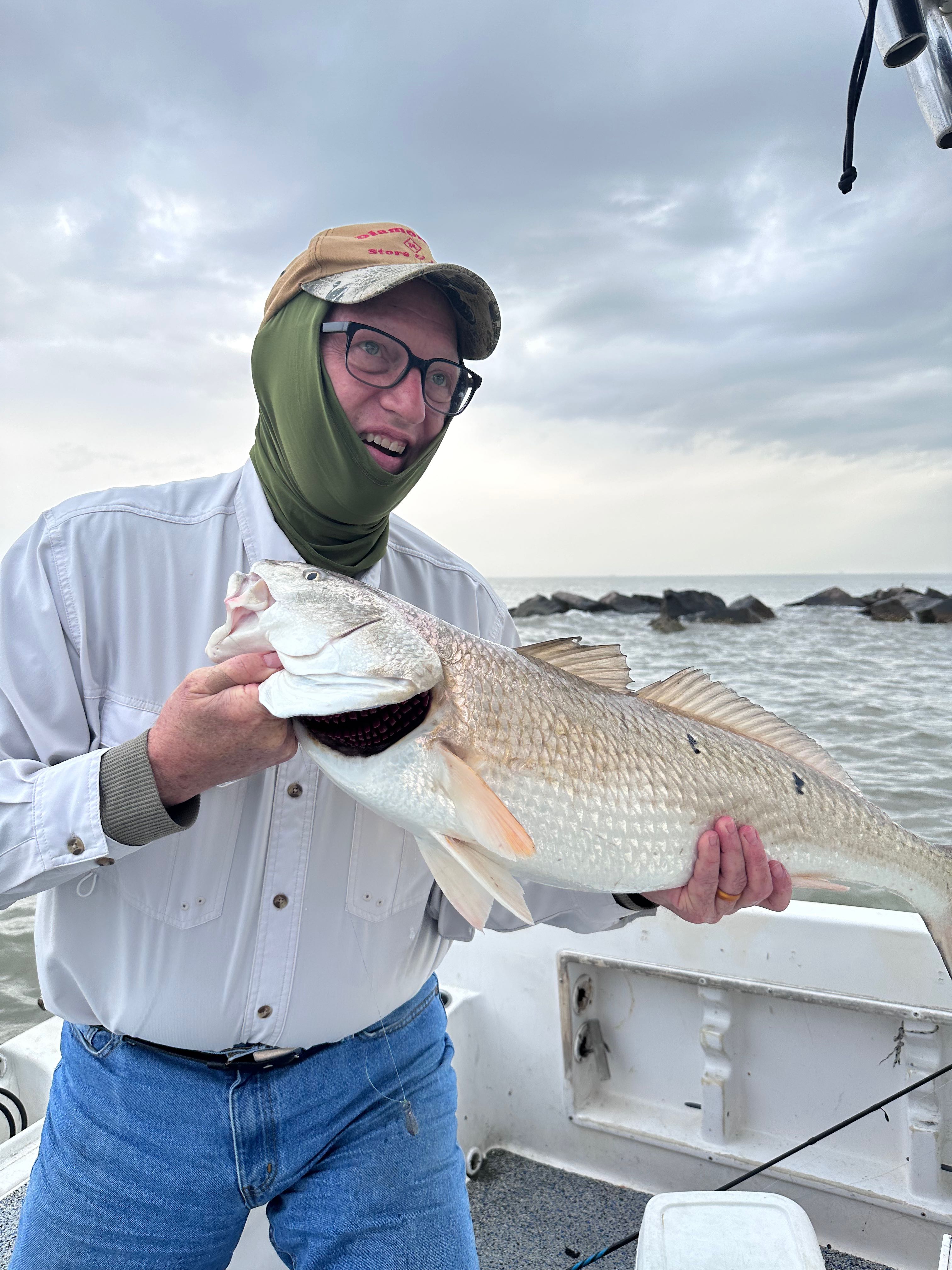 Redfish caught while fishing in TX