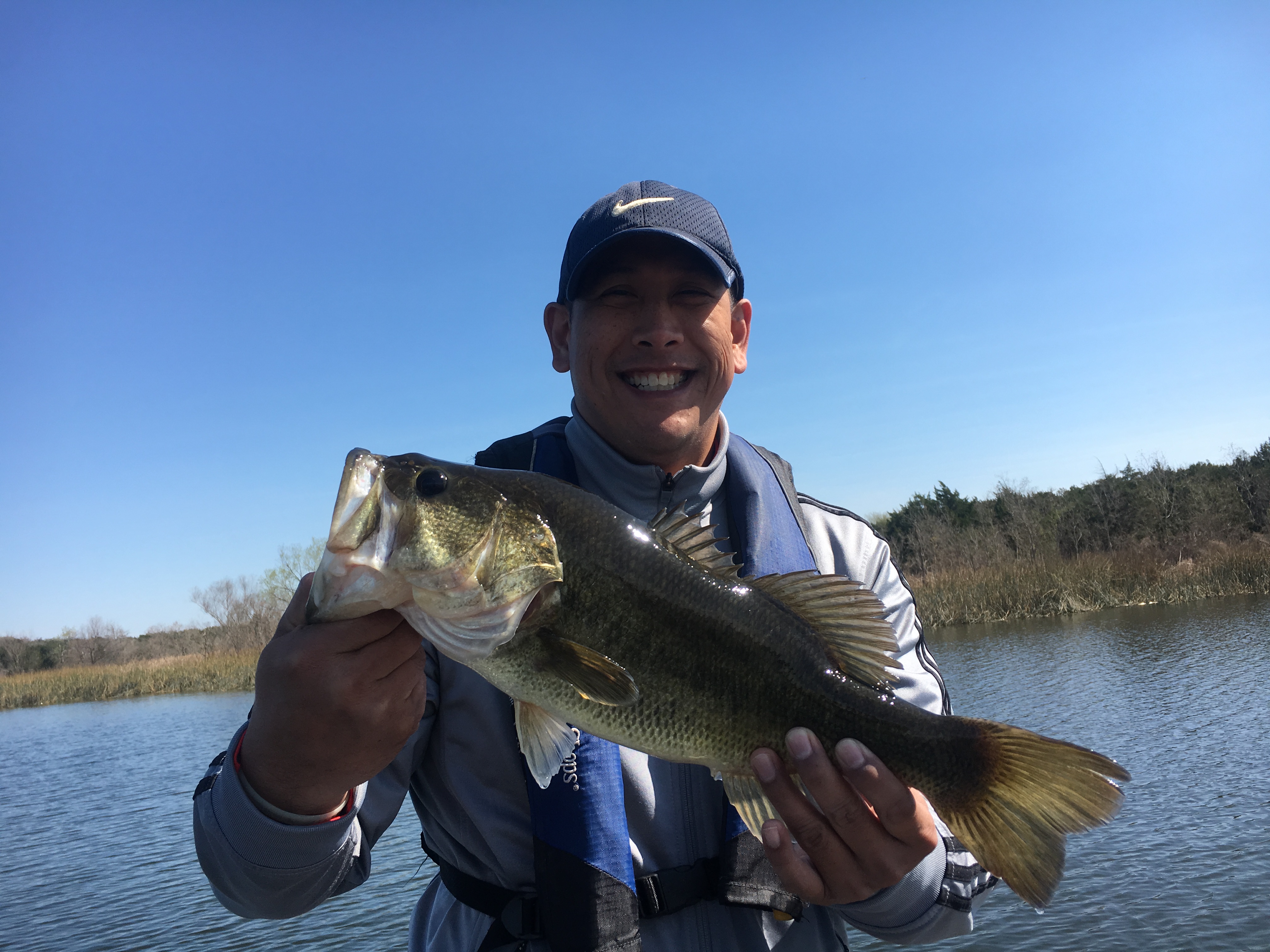 Angler with 23-inch fish at Austin location