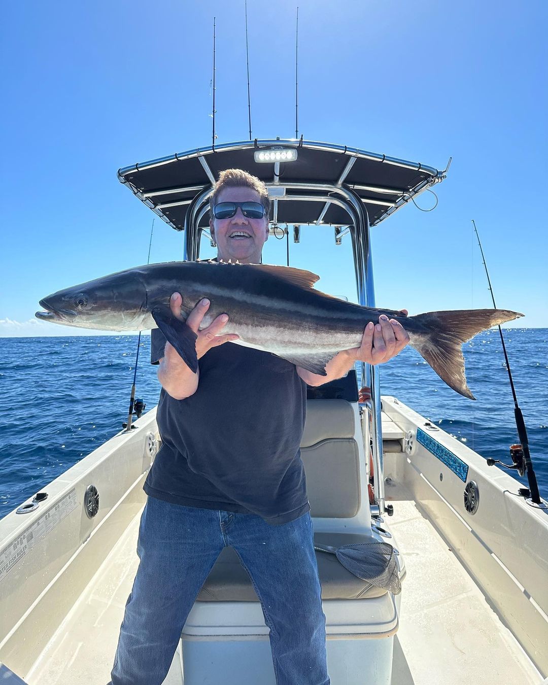 Cobia fishing in Charleston