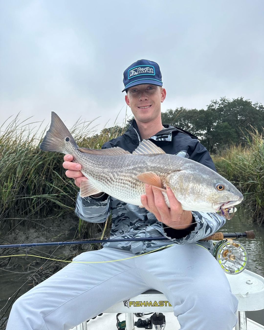 Redfish caught by angler in Charleston