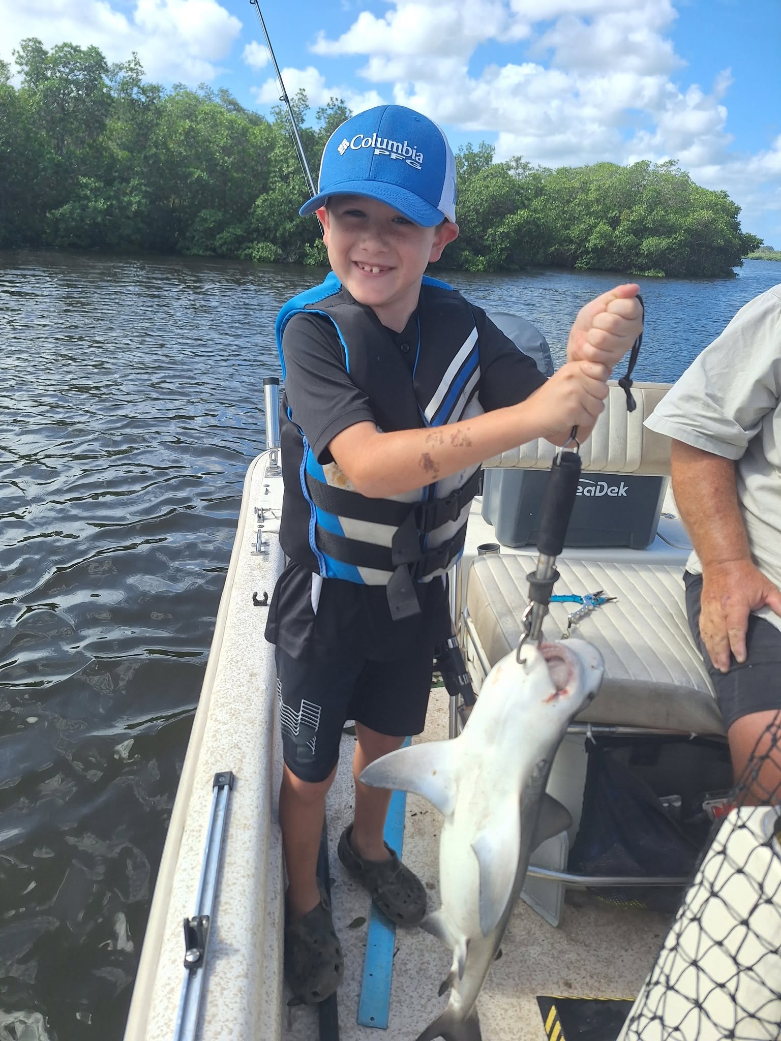 Shark caught during fishing charter in Vero Beach FL