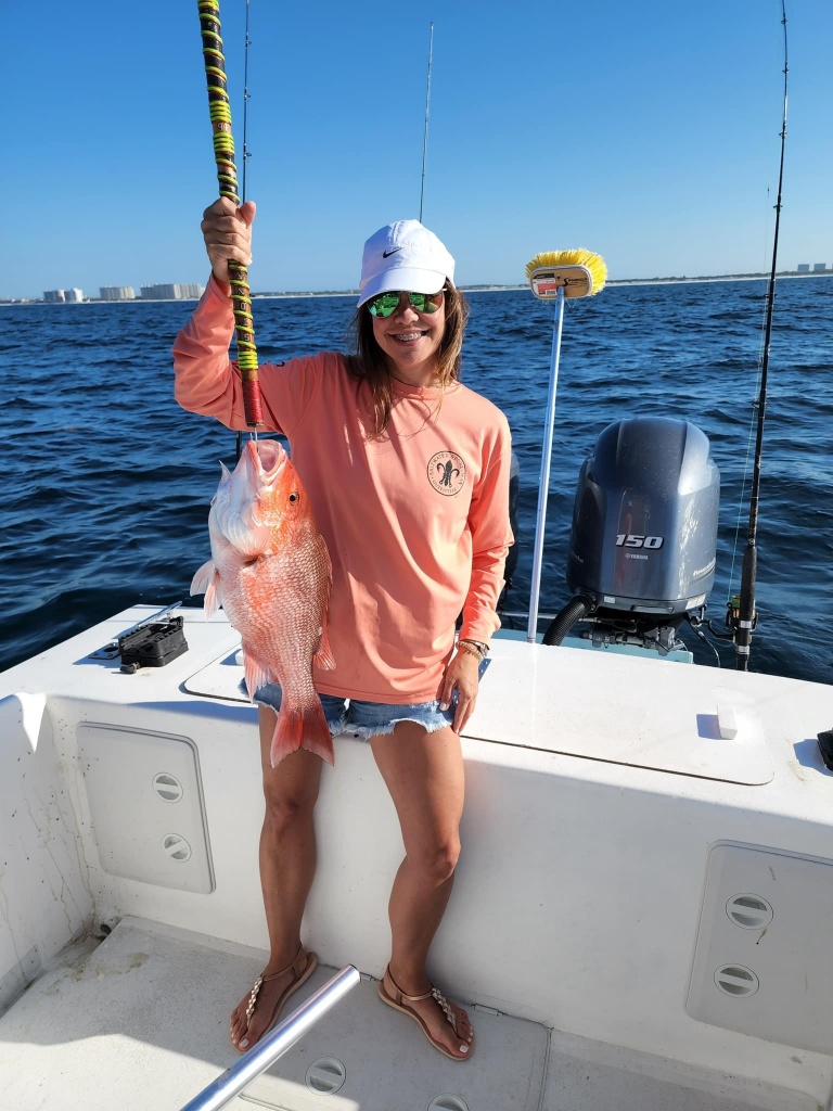 Angler with a 17-inch fish in Florida