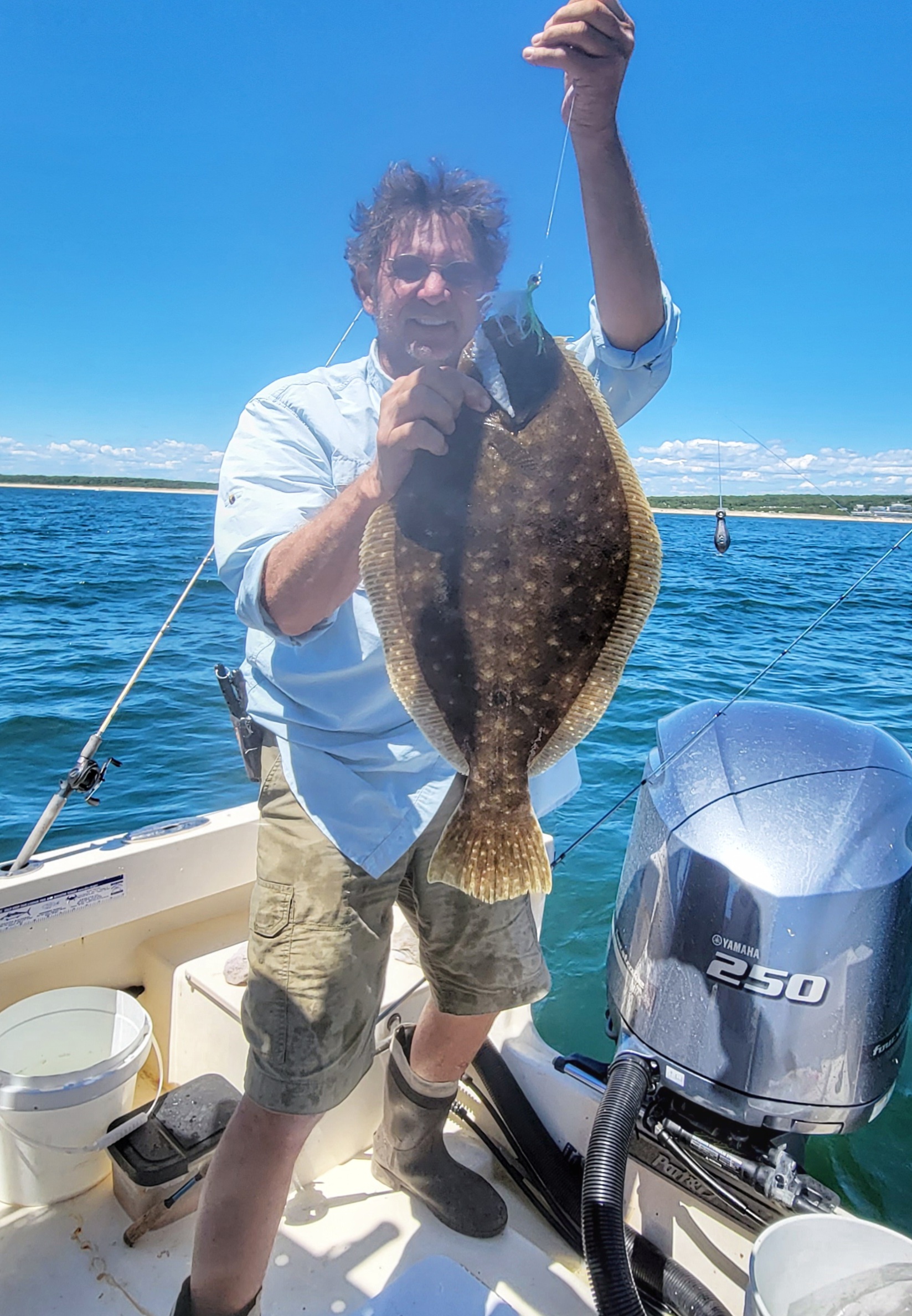 Summer flounder caught in Montauk