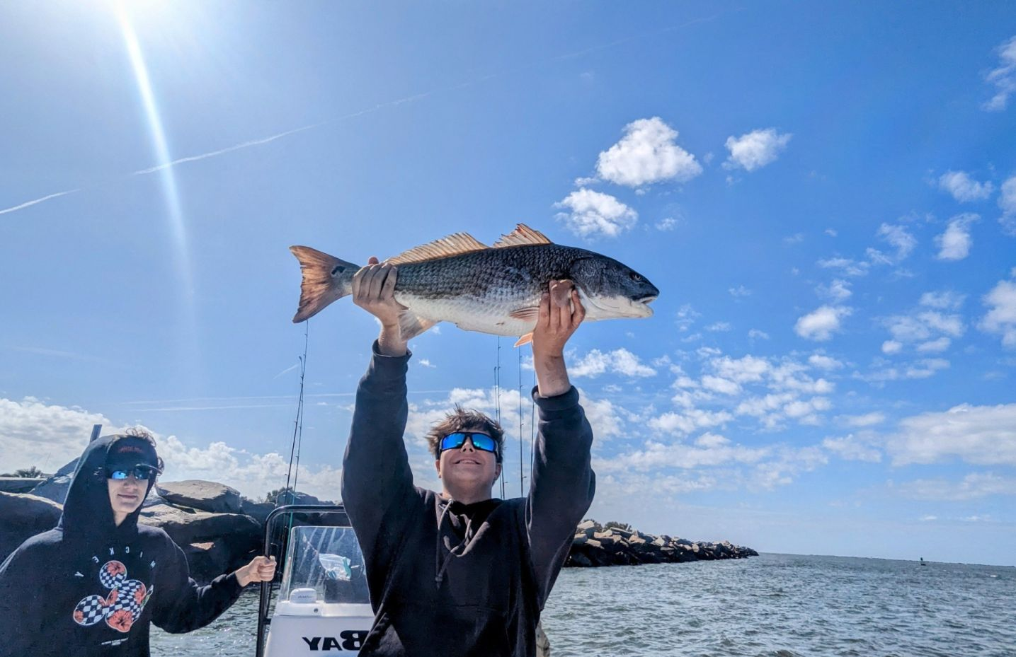 Redfish caught in Jacksonville