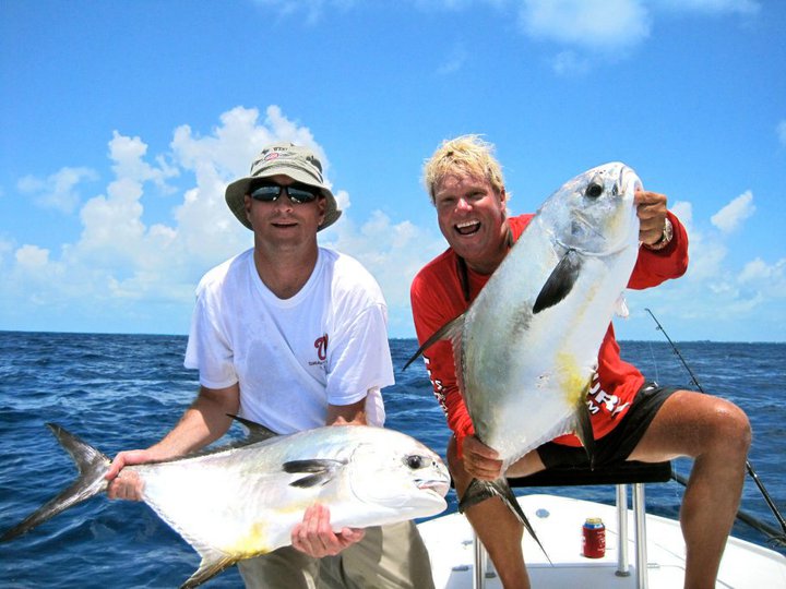 Crevalle Jack and Permit fish caught in FL