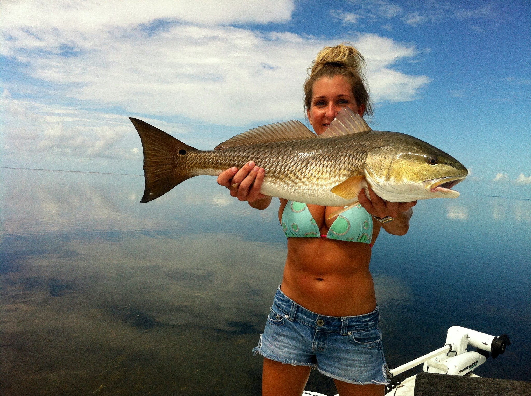 Redfish caught in FL while fishing