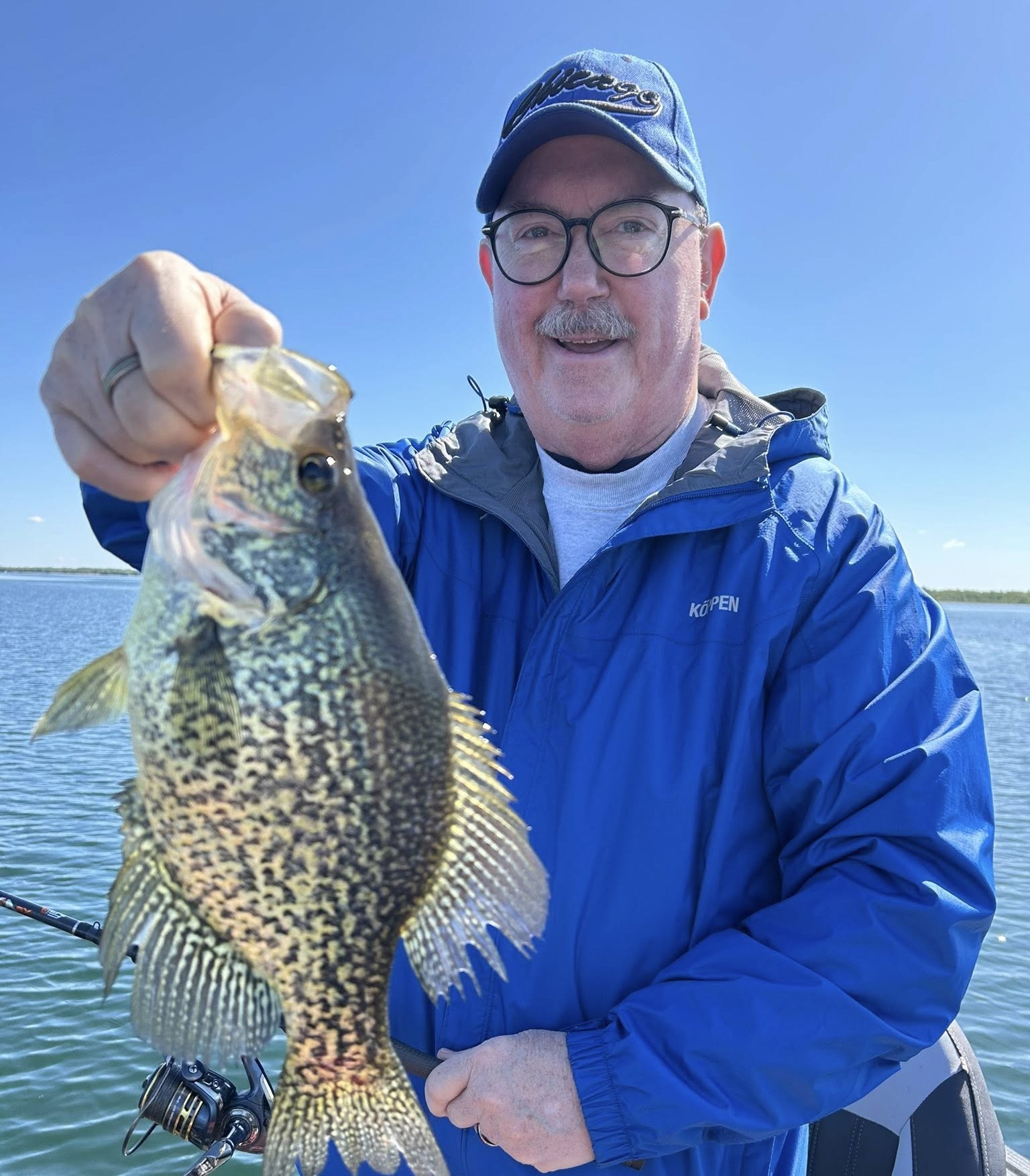 Half day fishing trip boat on Brainerd Lakes targeting crappie, bass, and northern pike