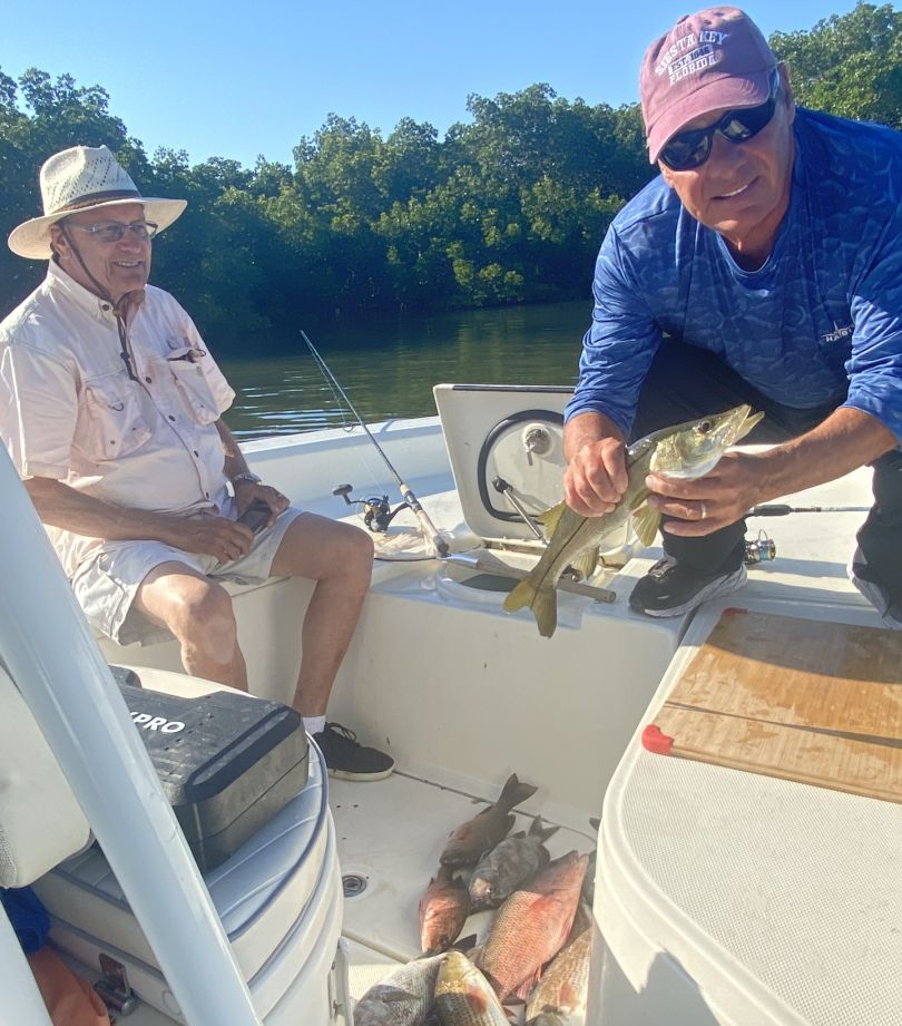 Anglers fishing in Palmetto