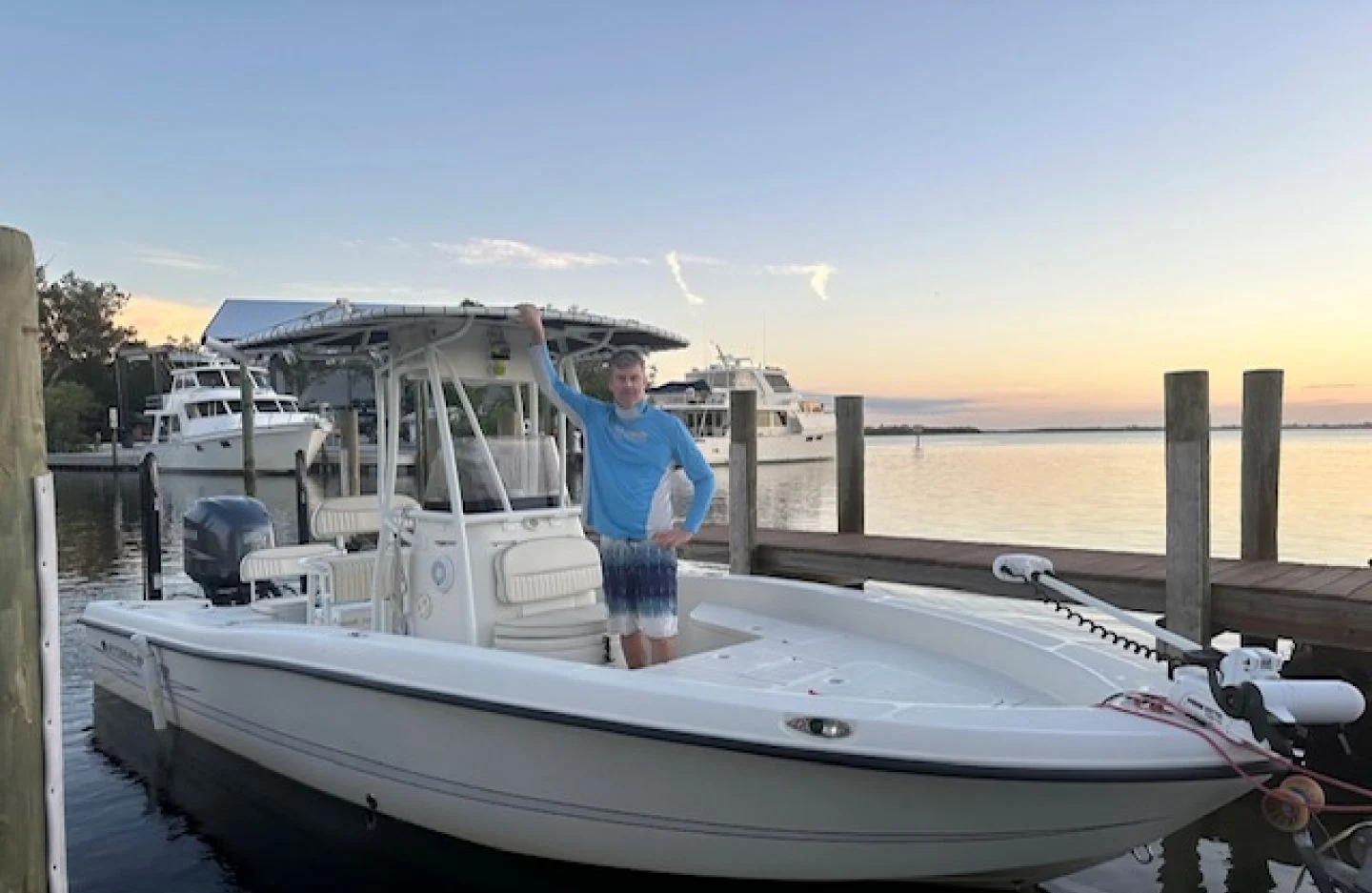 Person fishing in FL