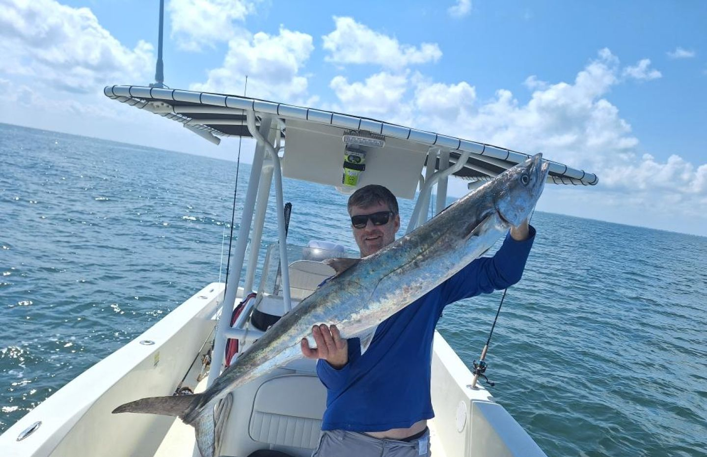 Lone angler fishing in Florida