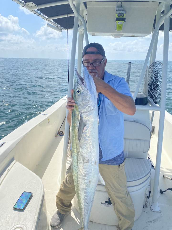 Spanish mackerel fish caught in Palmetto