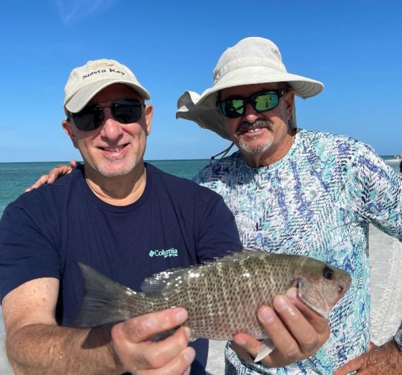 Anglers catch one fish in the waters of Anna Maria