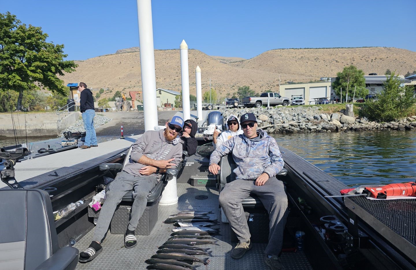 Five people fishing in WA