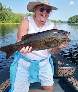One angler fishing in Auburn, Maine