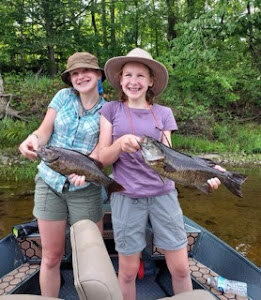 Two anglers fishing in Maine