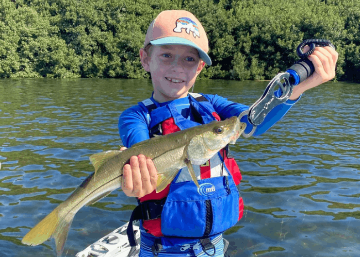 Snook fish caught in Crystal River