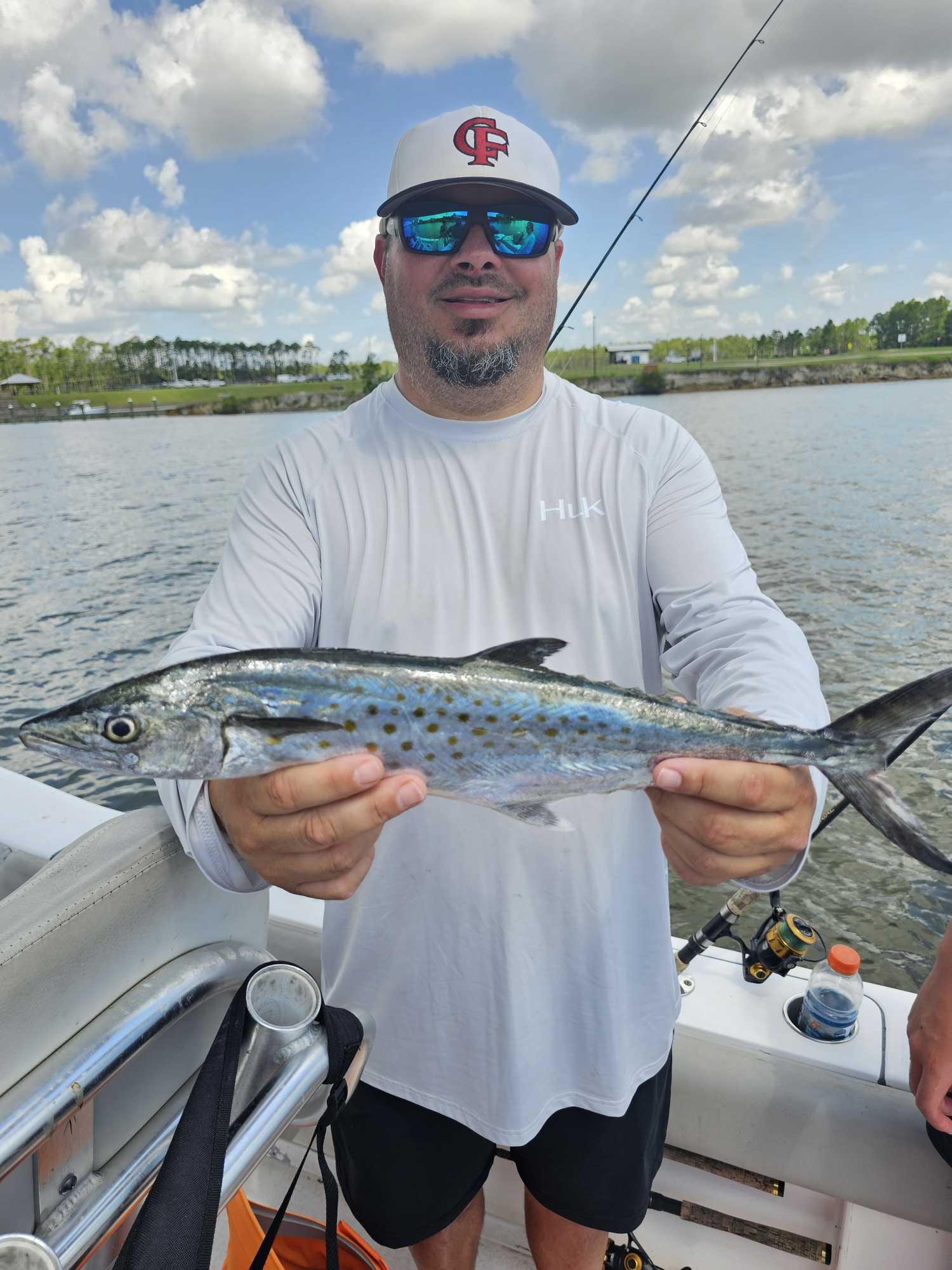 Spanish mackerel caught while fishing in Orange Beach Alabama
