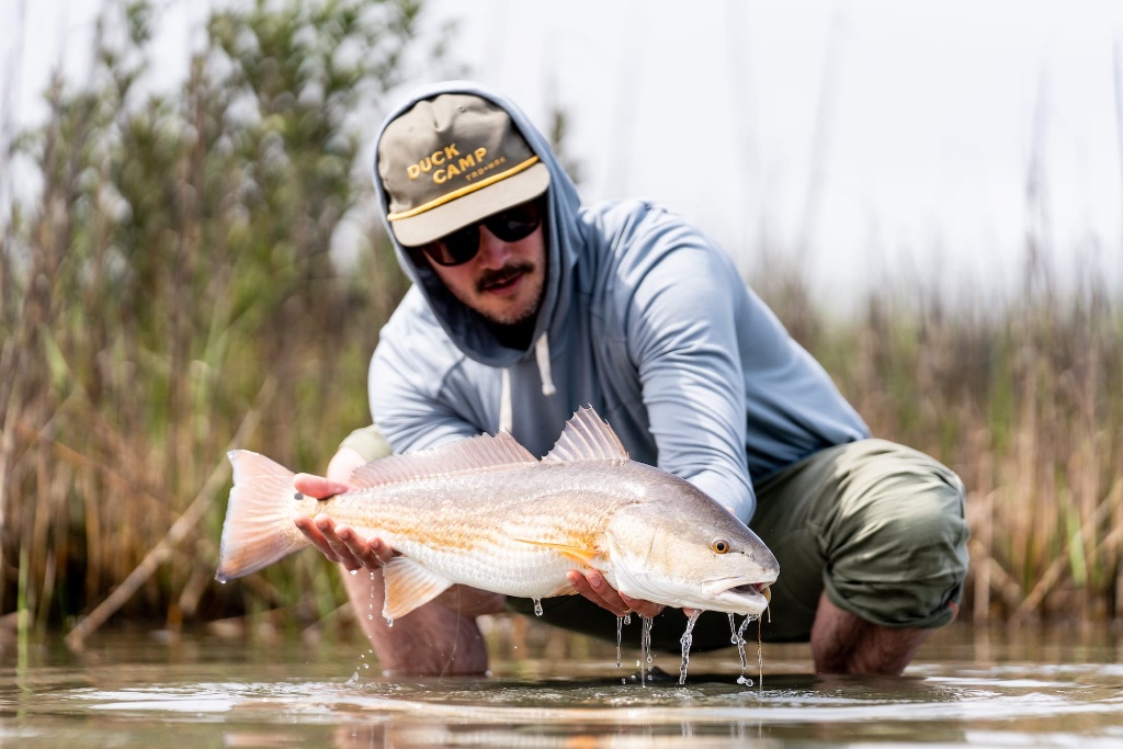 Solo angler with a great catch in TX