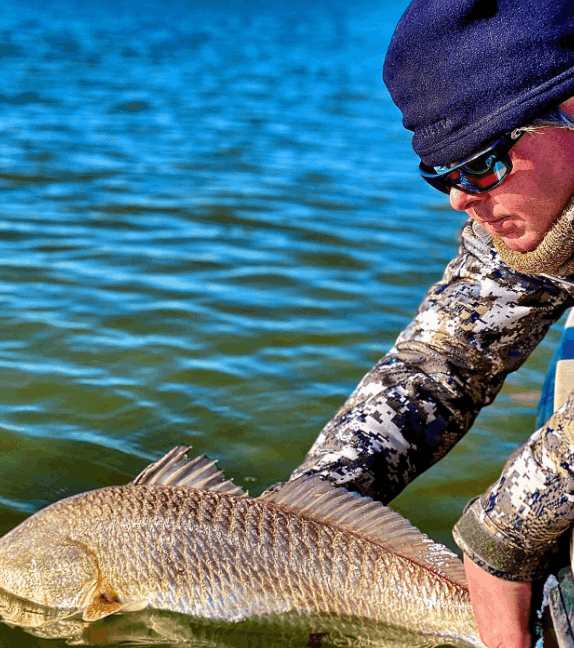 Redfish caught in Port O'Connor