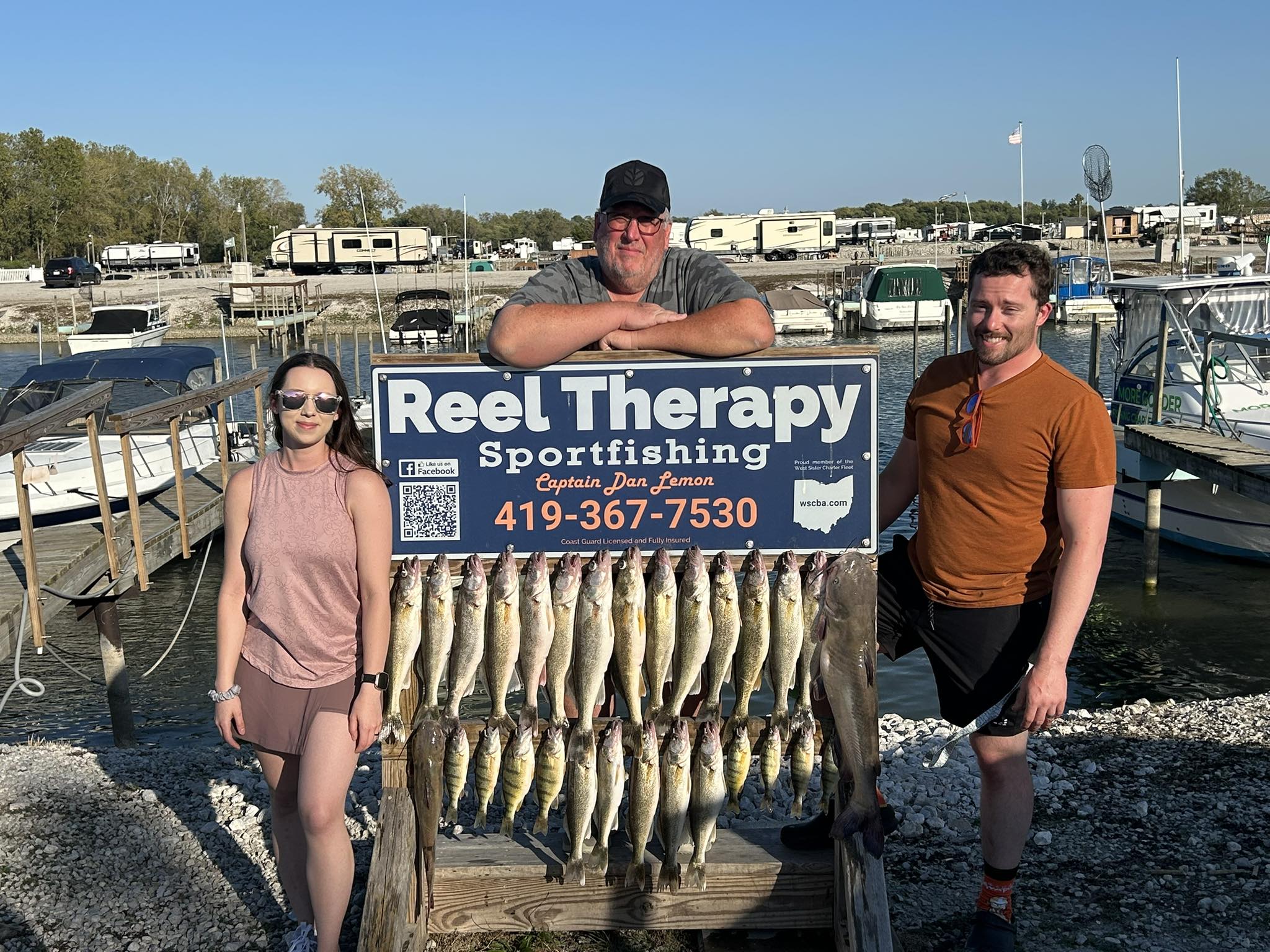 Three people fishing in Oregon