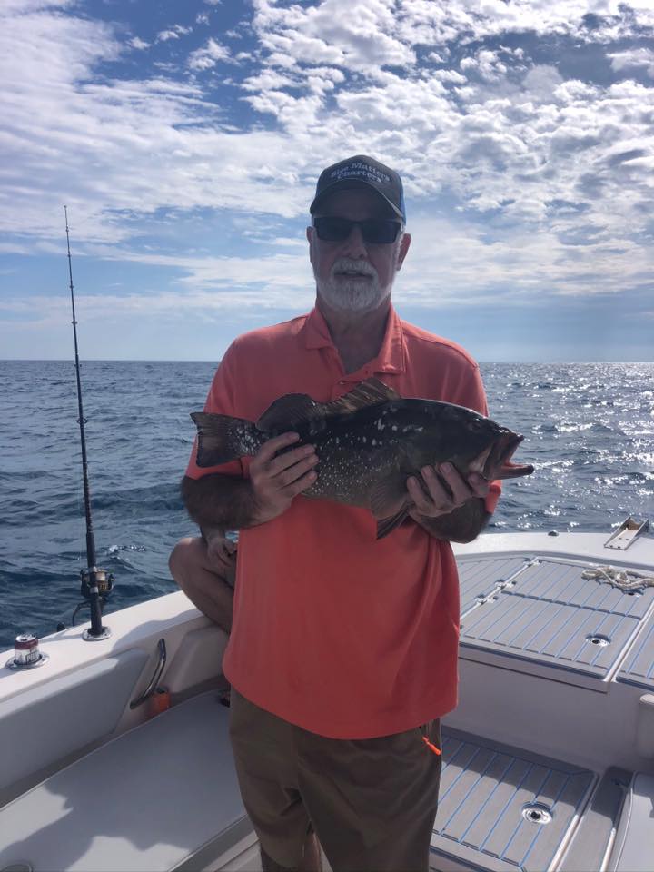 Islamorada, FL Fishing for a Grouper