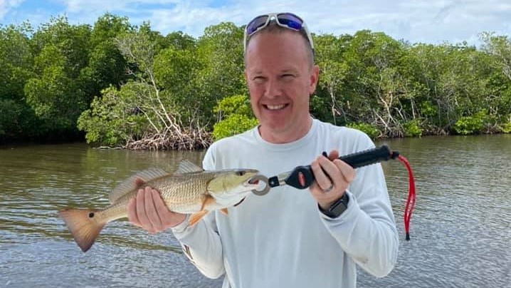 A redfish caught in FL