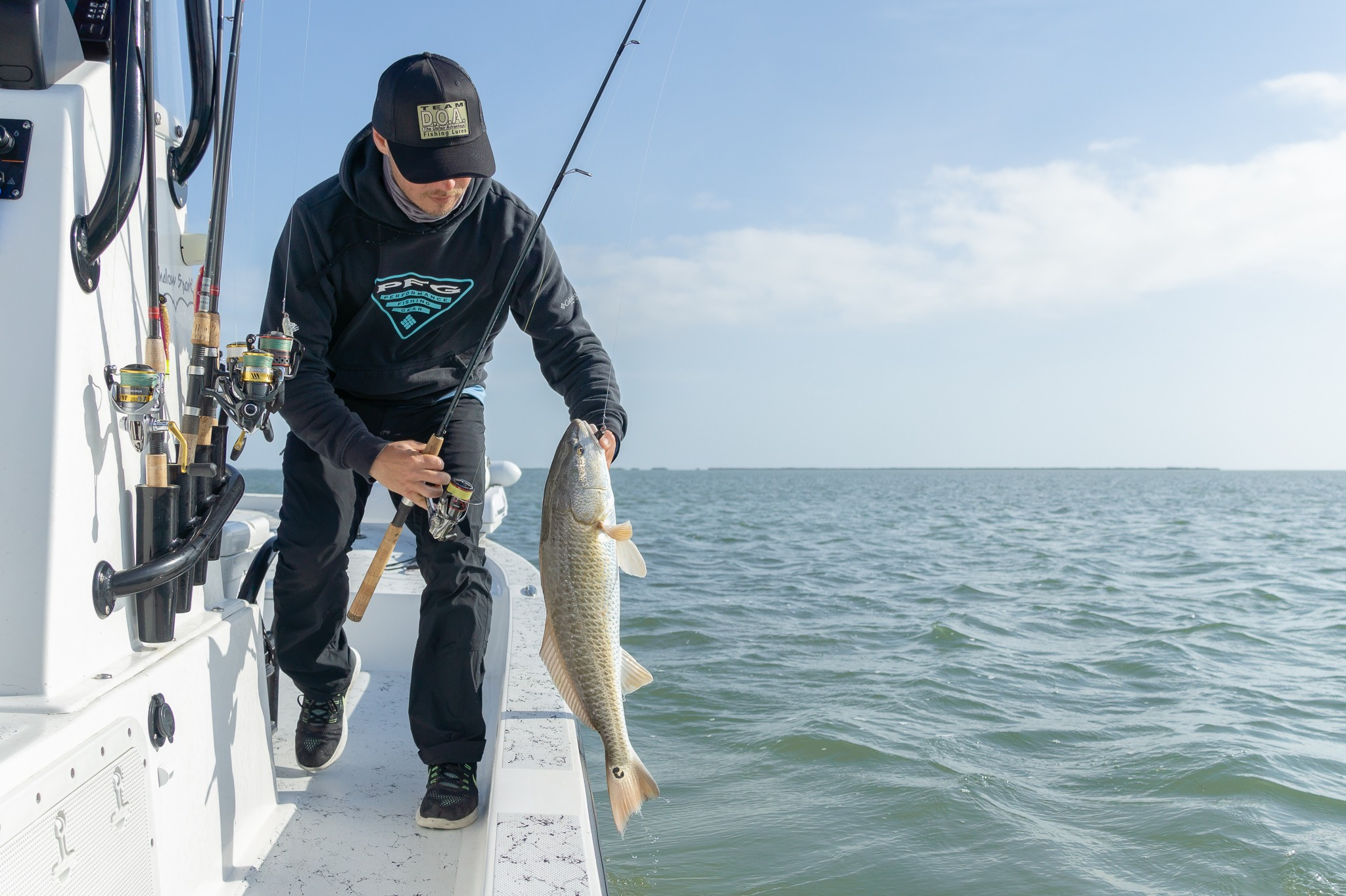 Redfish caught by angler in Houston
