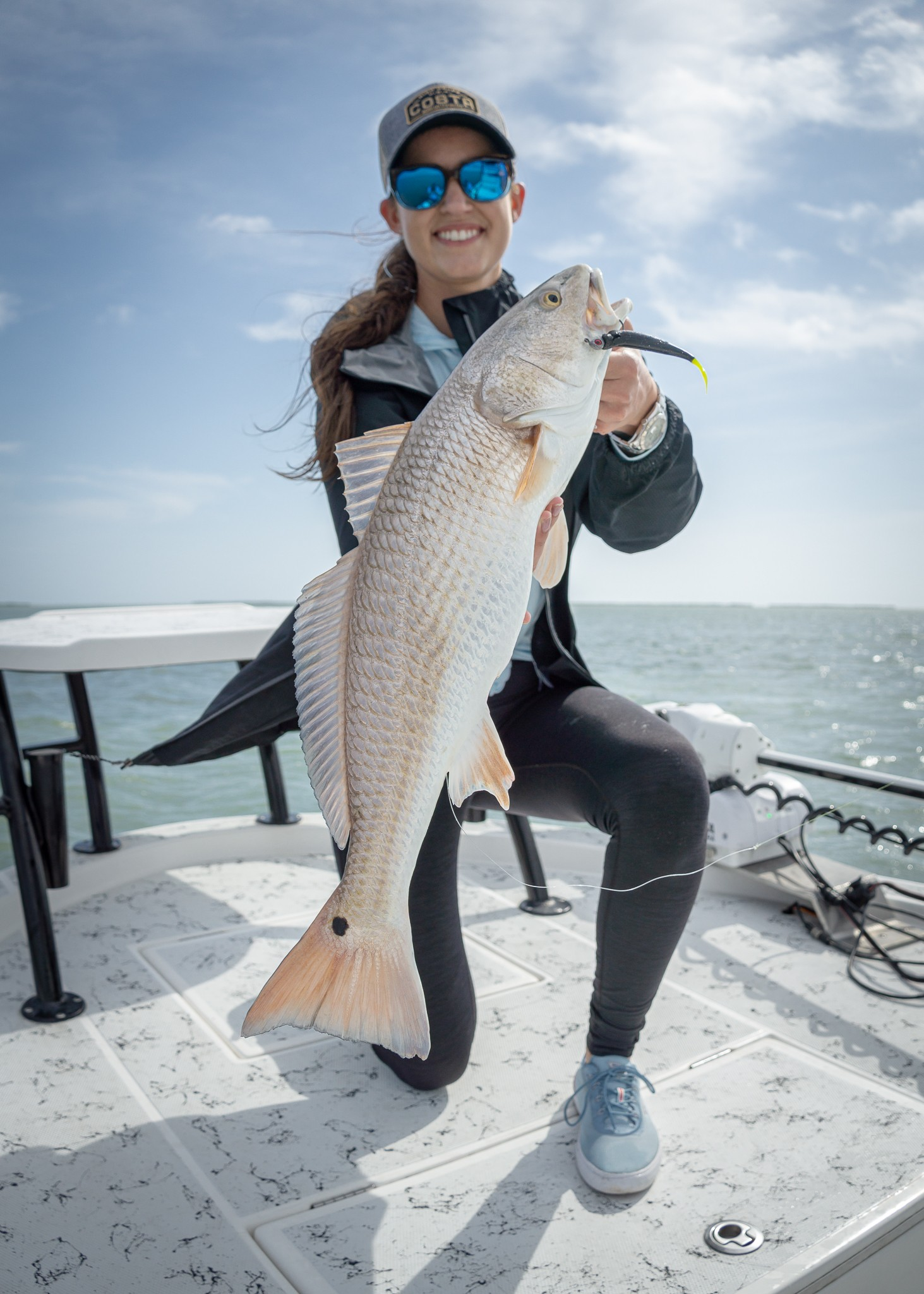 Redfish caught by angler in Texas