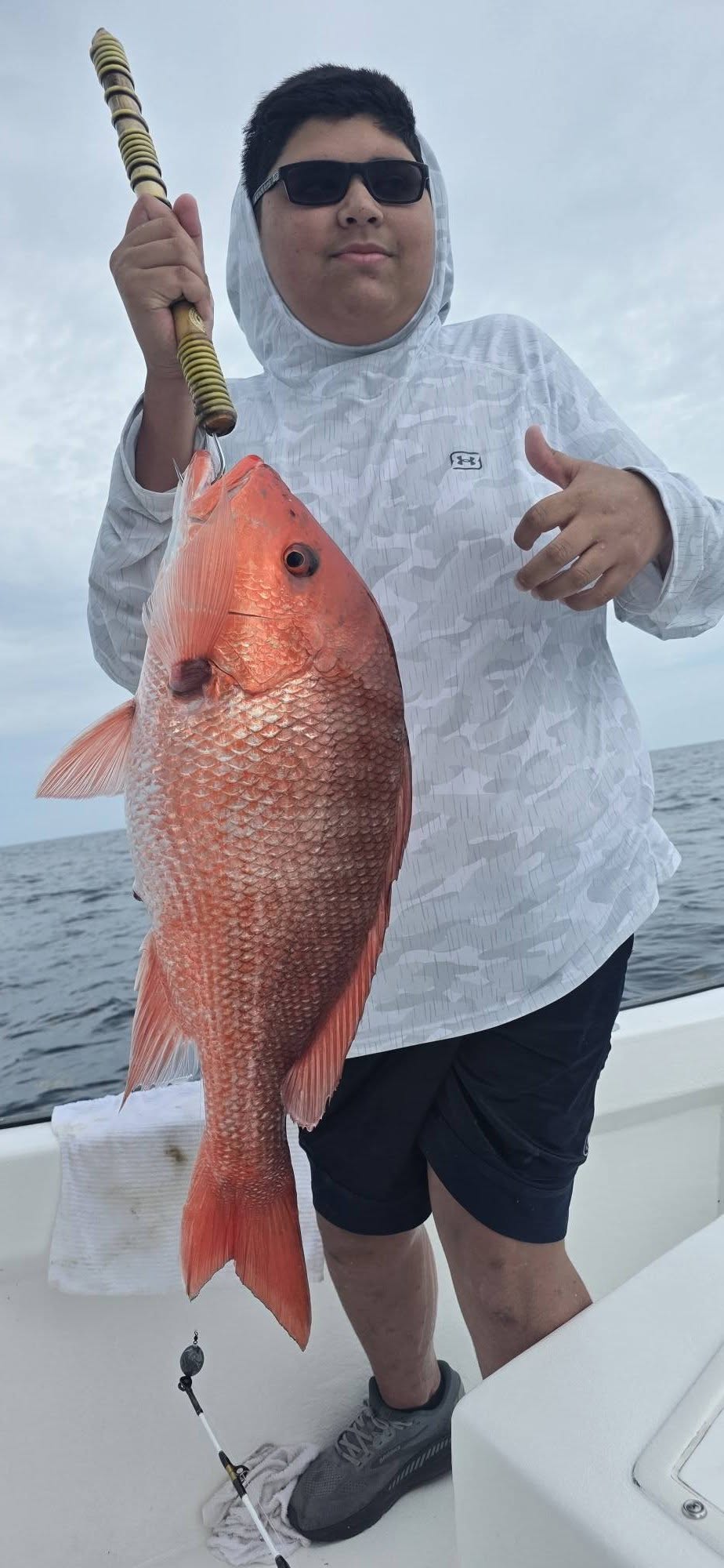 Red snapper caught fishing in Destin FL