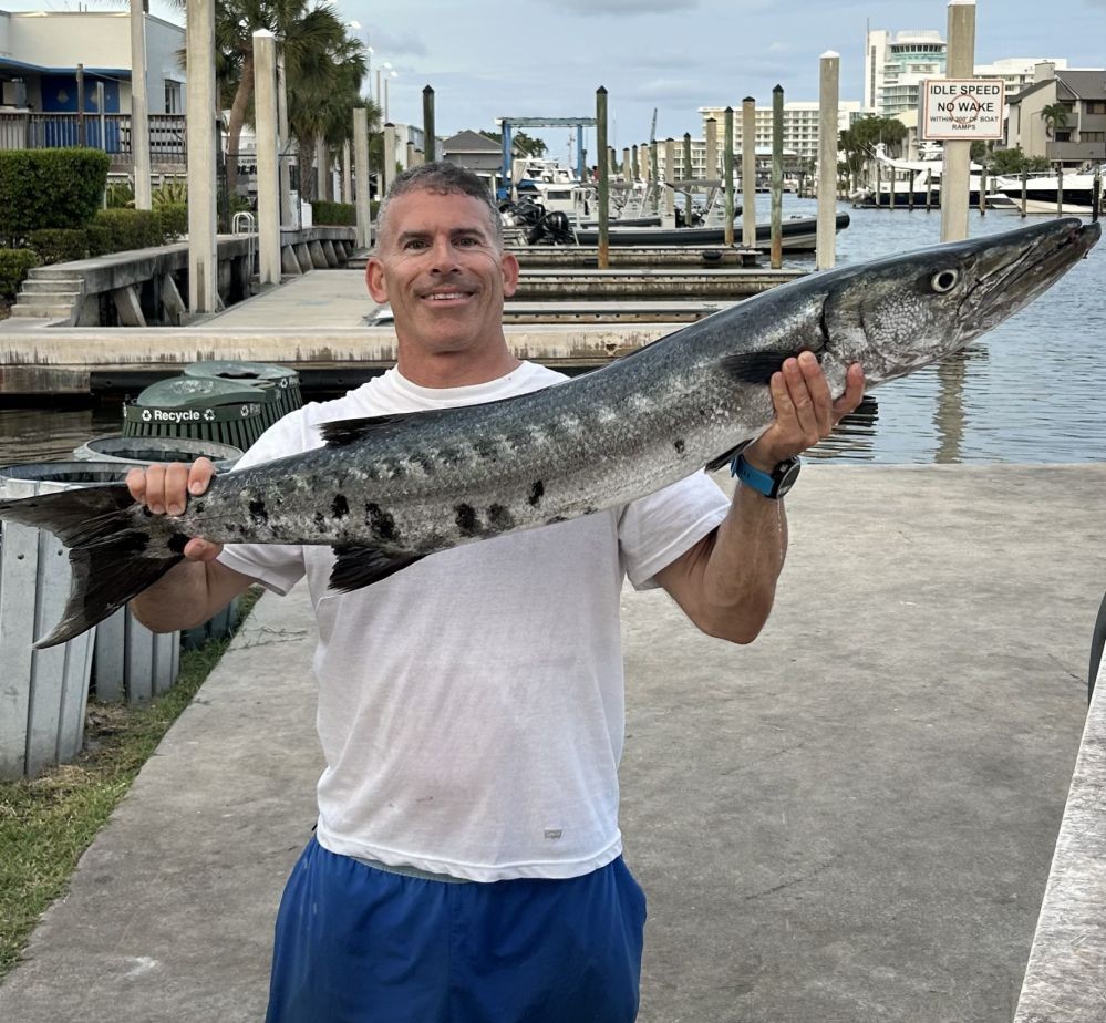 Great Barracuda caught while fishing in FL