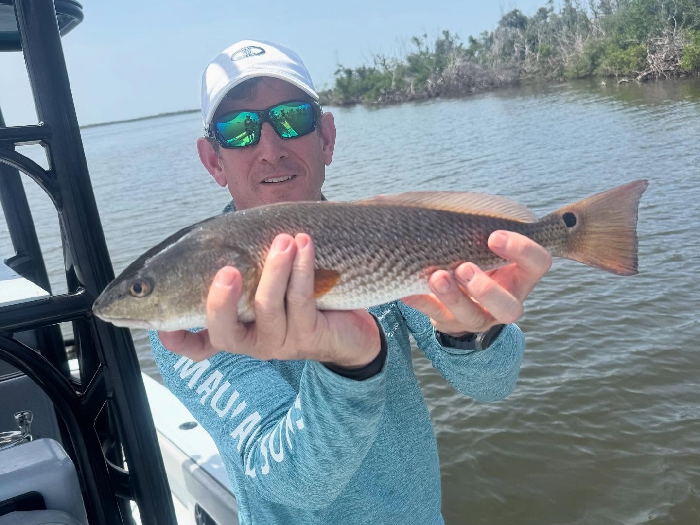 Boca Grande inshore fishing charter boat targeting snook, redfish and trout in Florida waters