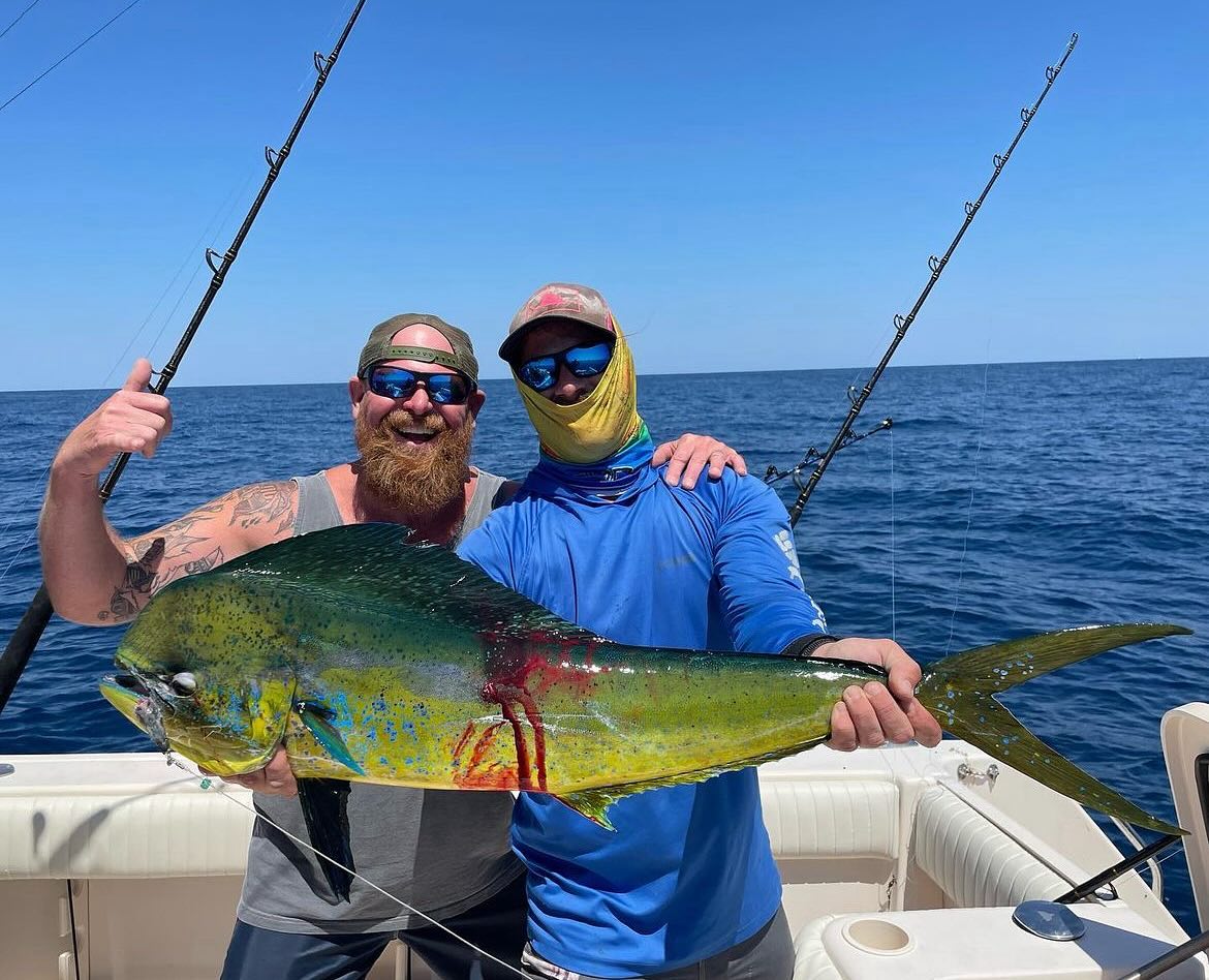 Two anglers fishing in SC