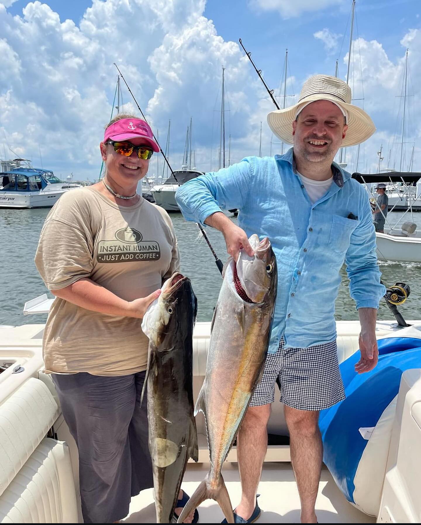 2 big fish caught by 3 people in SC