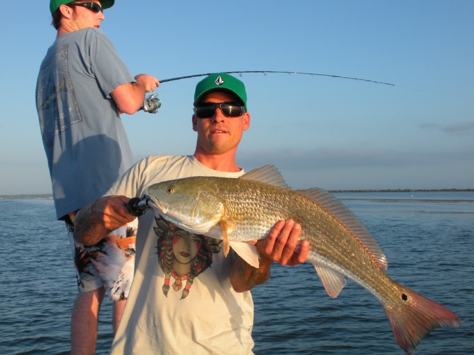 Redfish caught at New Smyrna Beach