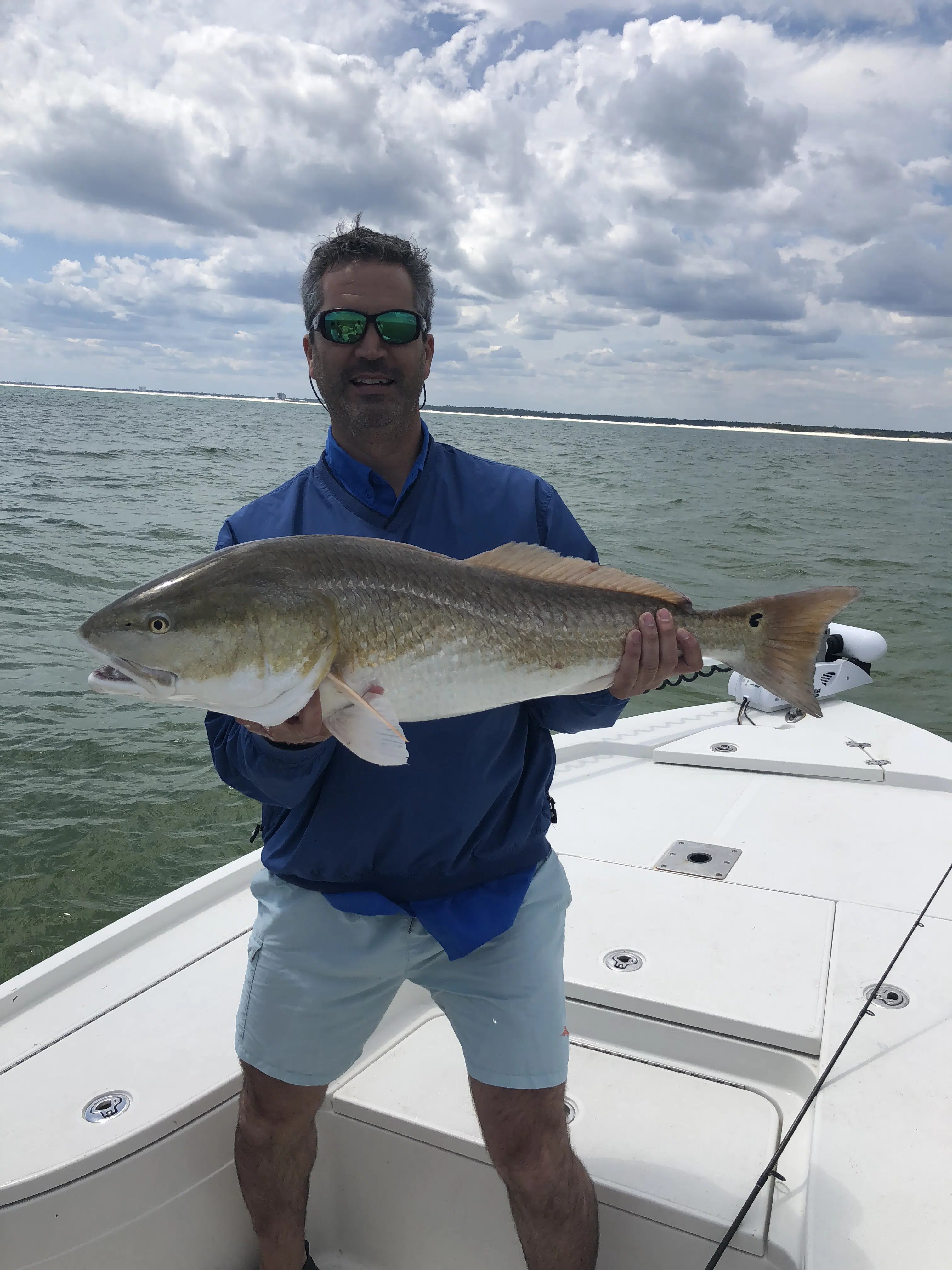 One person fishing in Florida