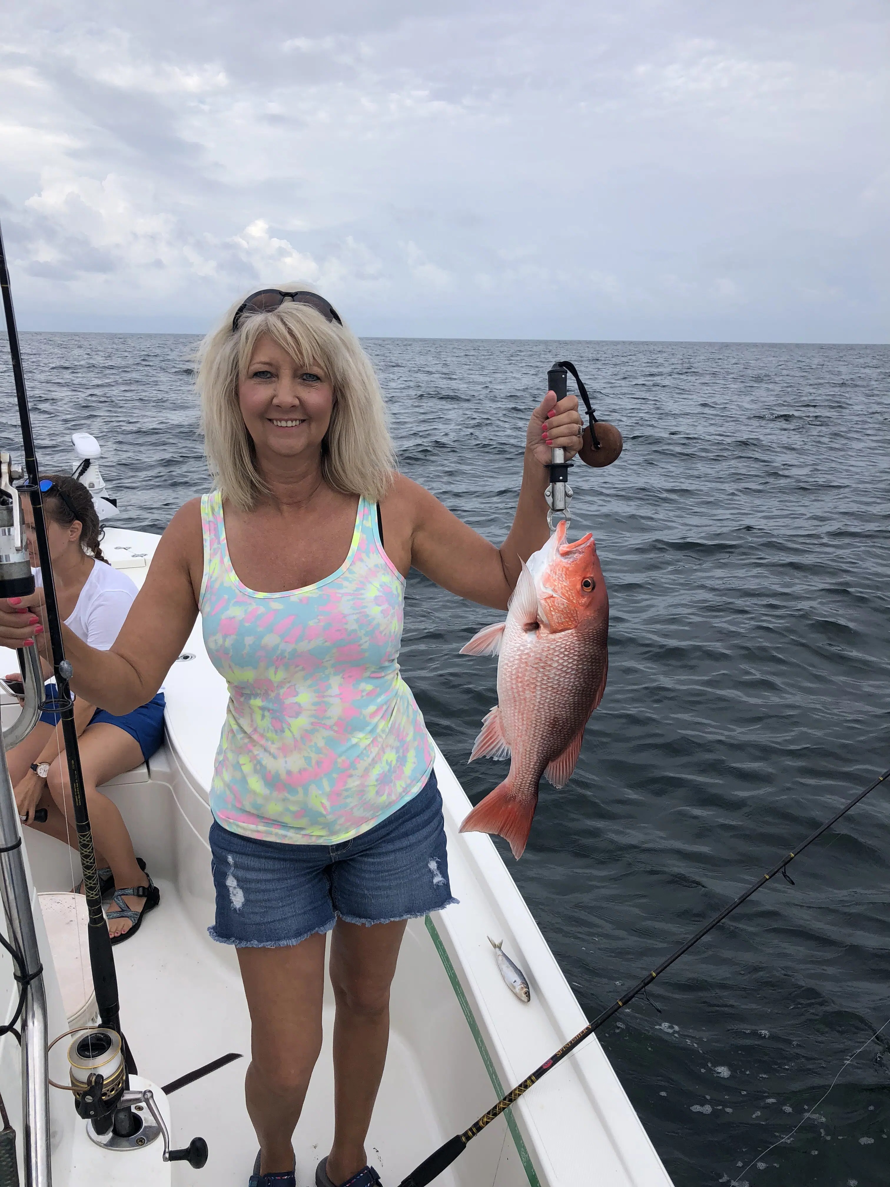 Pensacola inshore fishing charter boat targeting redfish and speckled trout in Gulf Coast waters